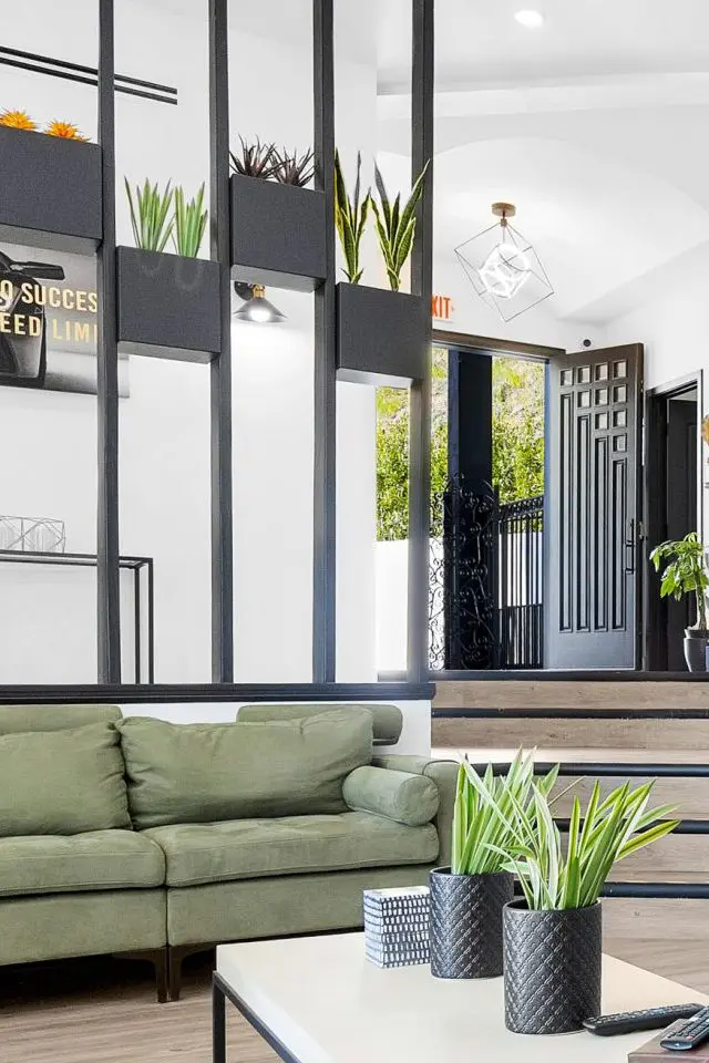 The elegant entryway at Uplift Recovery Center