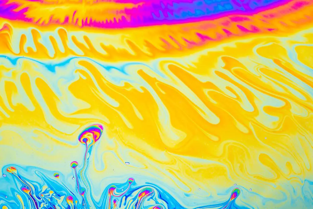a psychedelic abstract background to represent a bad trip