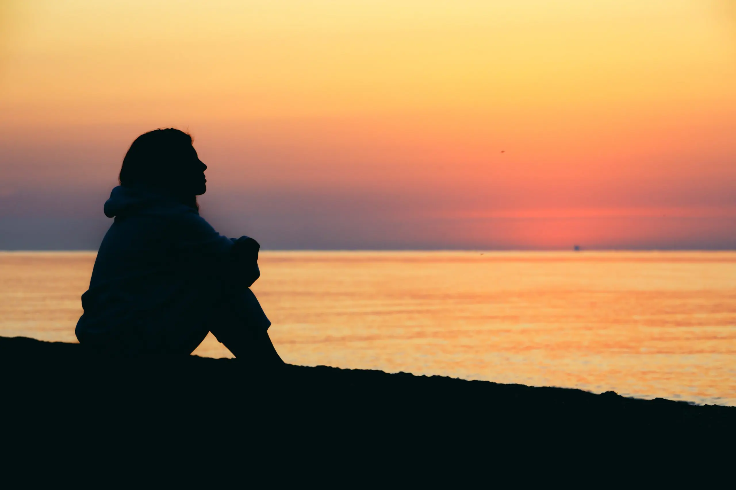 self-compassion in healing addiction quiet reflection outdoors