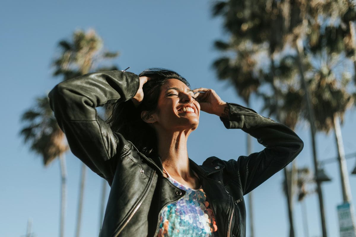 Woman happy after Alcohol Rehab in Los Angeles, CA