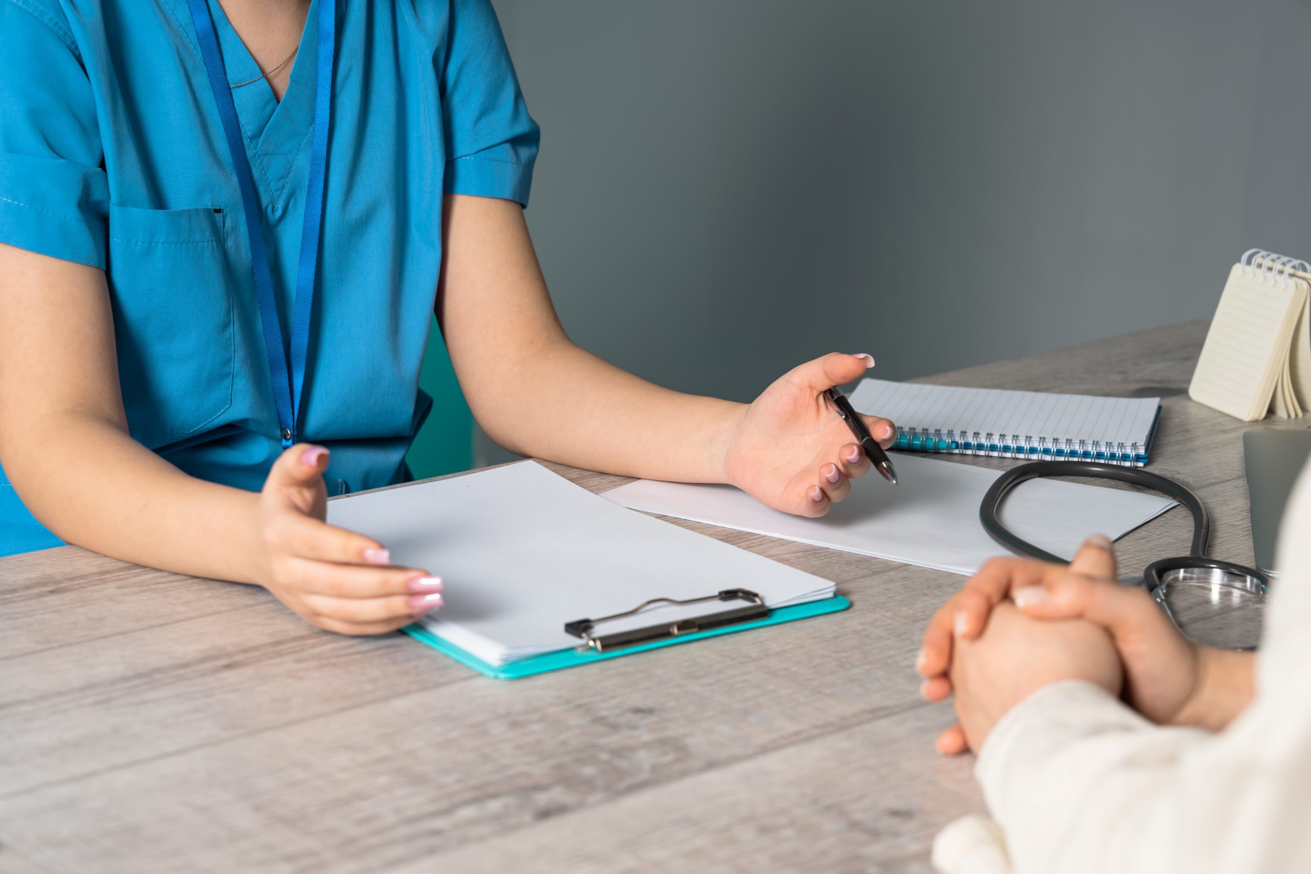 Doctor providing medication management consultation at Uplift Recovery in Los Angeles